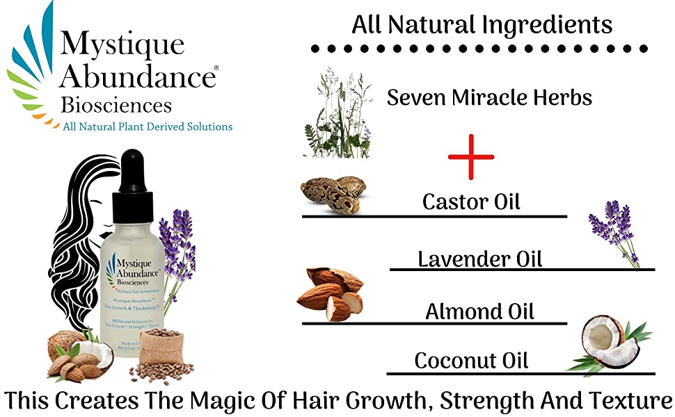 Hair Growth Oil Key Ingredients