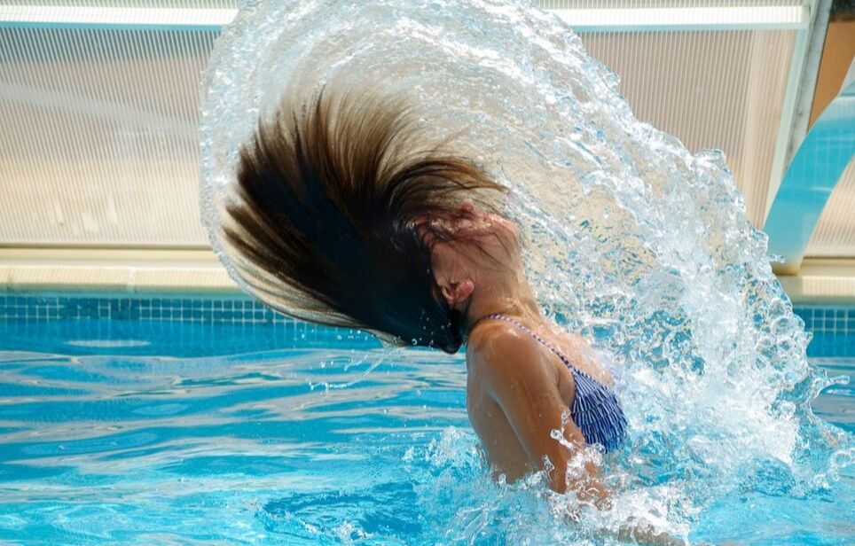 swimmers hair care